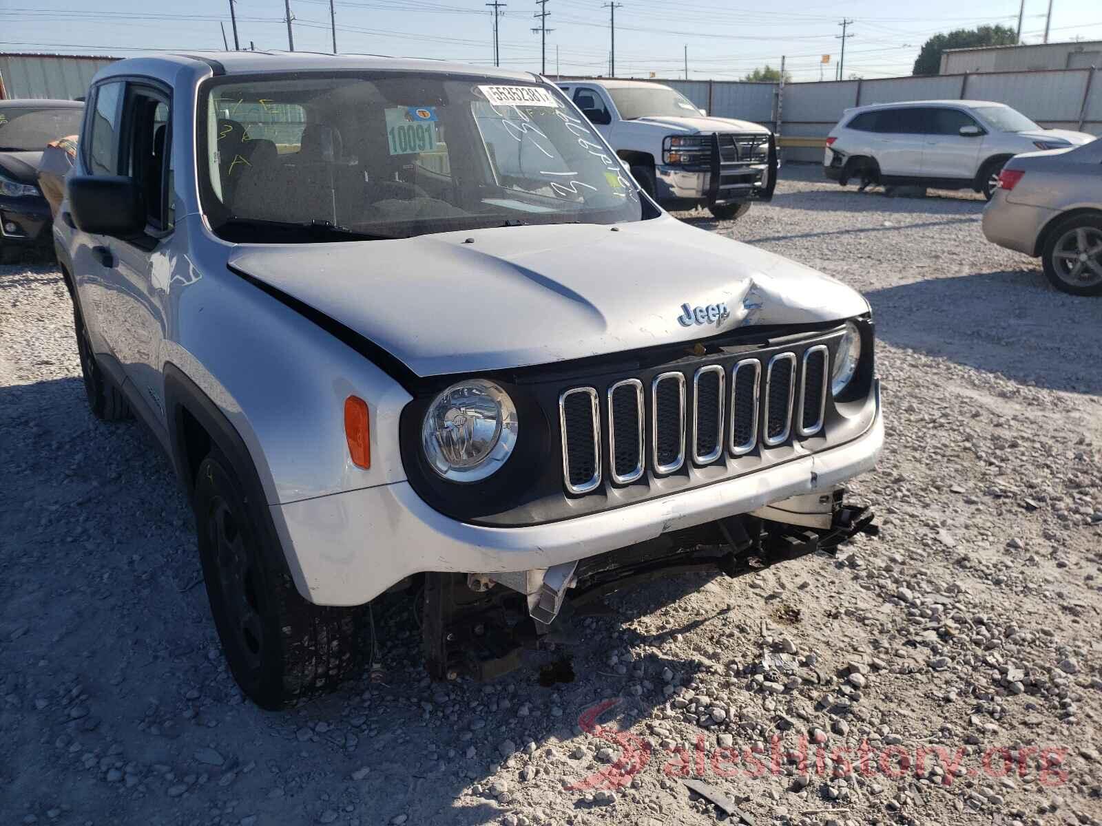 ZACCJAAB3HPF23454 2017 JEEP RENEGADE