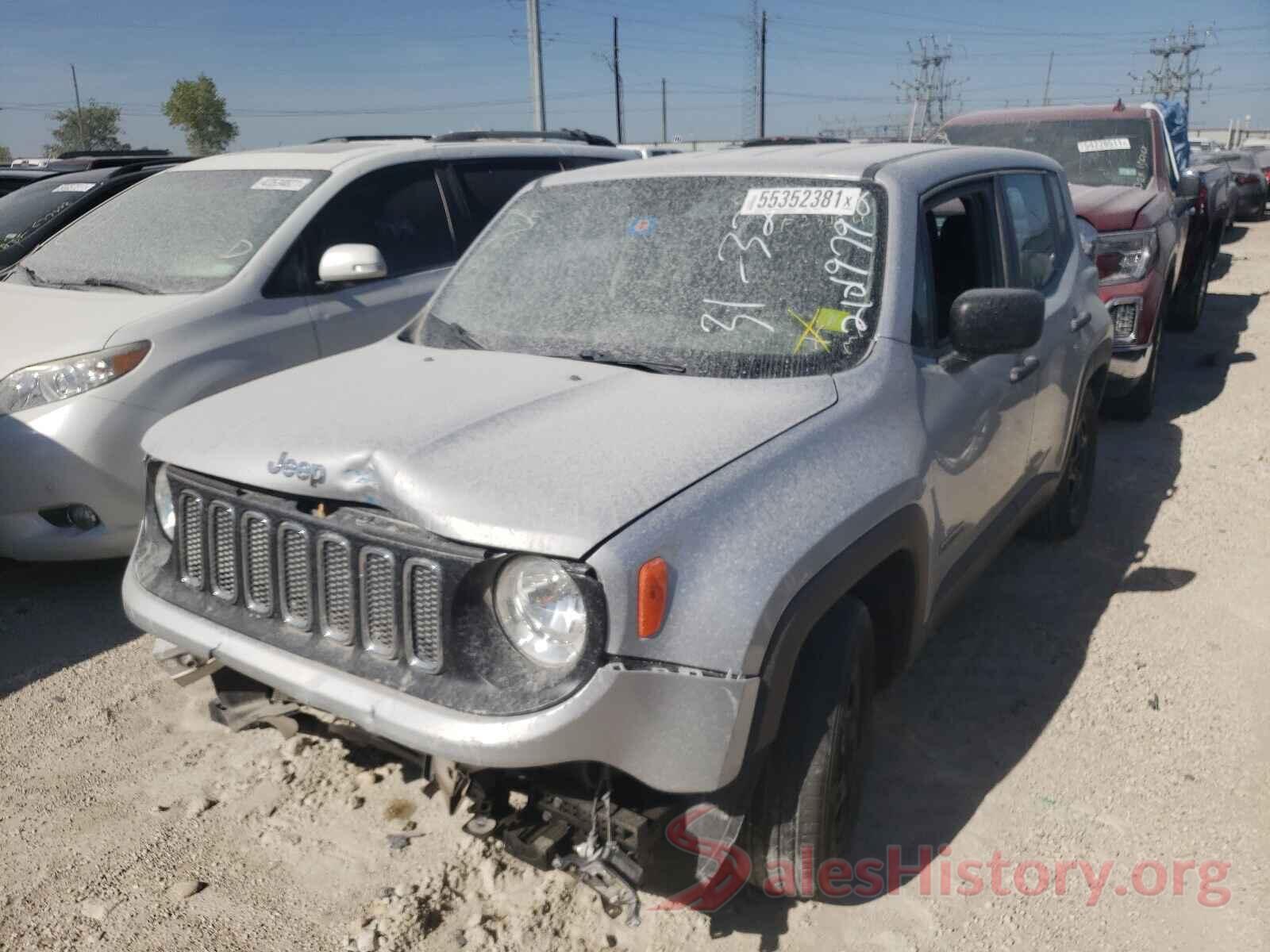 ZACCJAAB3HPF23454 2017 JEEP RENEGADE