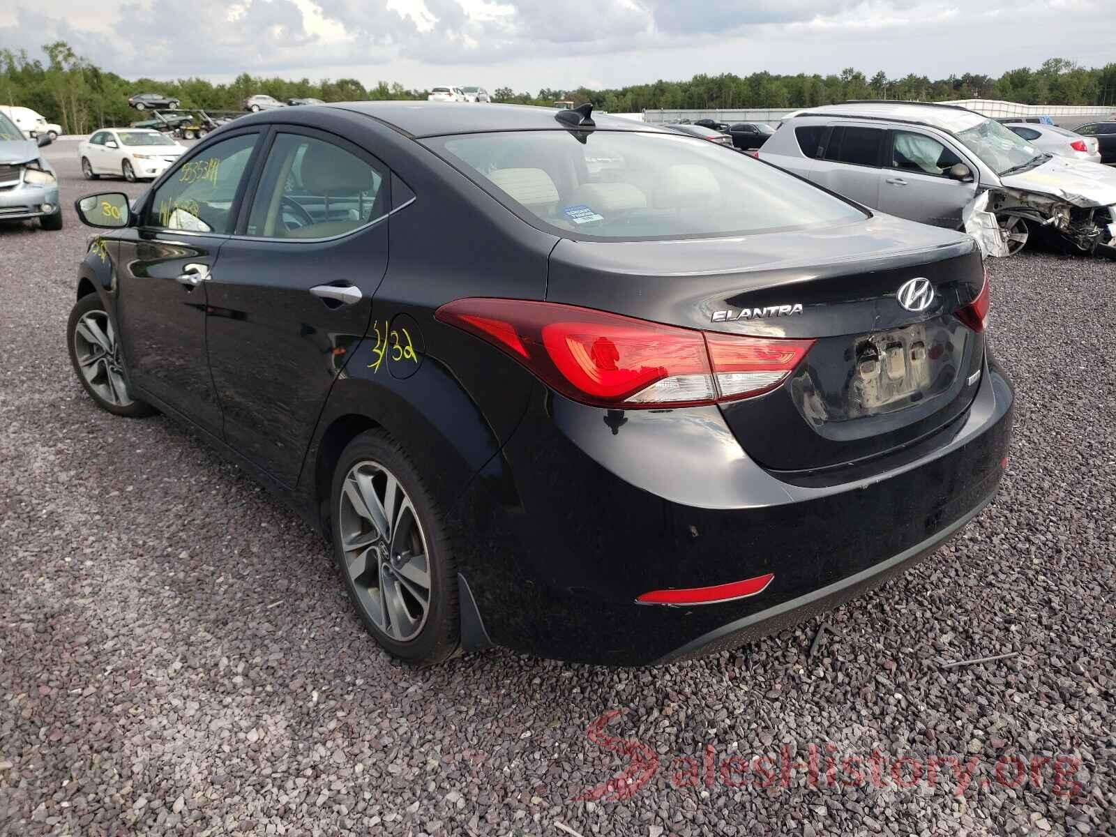 KMHDH4AE4GU534516 2016 HYUNDAI ELANTRA