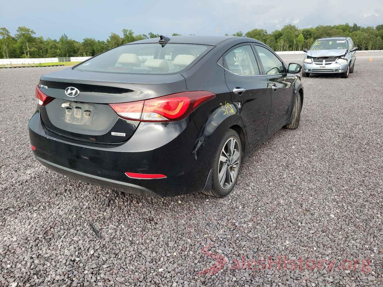 KMHDH4AE4GU534516 2016 HYUNDAI ELANTRA