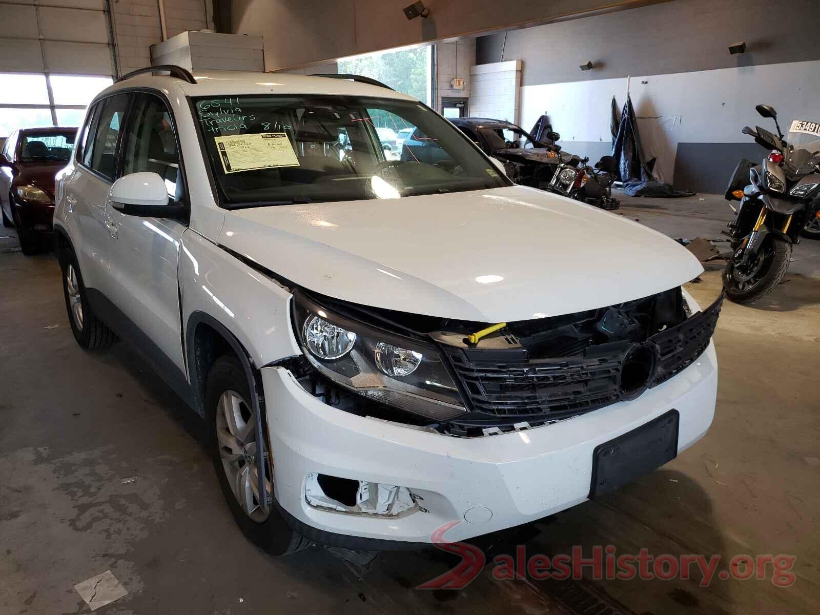 WVGBV7AX6GW519541 2016 VOLKSWAGEN TIGUAN