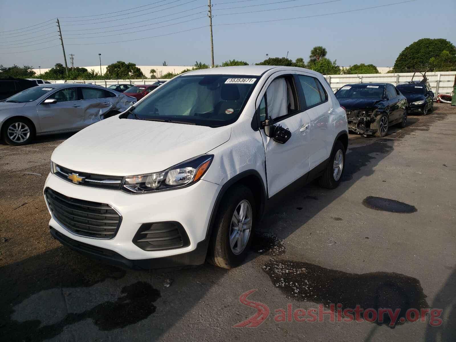 3GNCJKSB5KL383225 2019 CHEVROLET TRAX