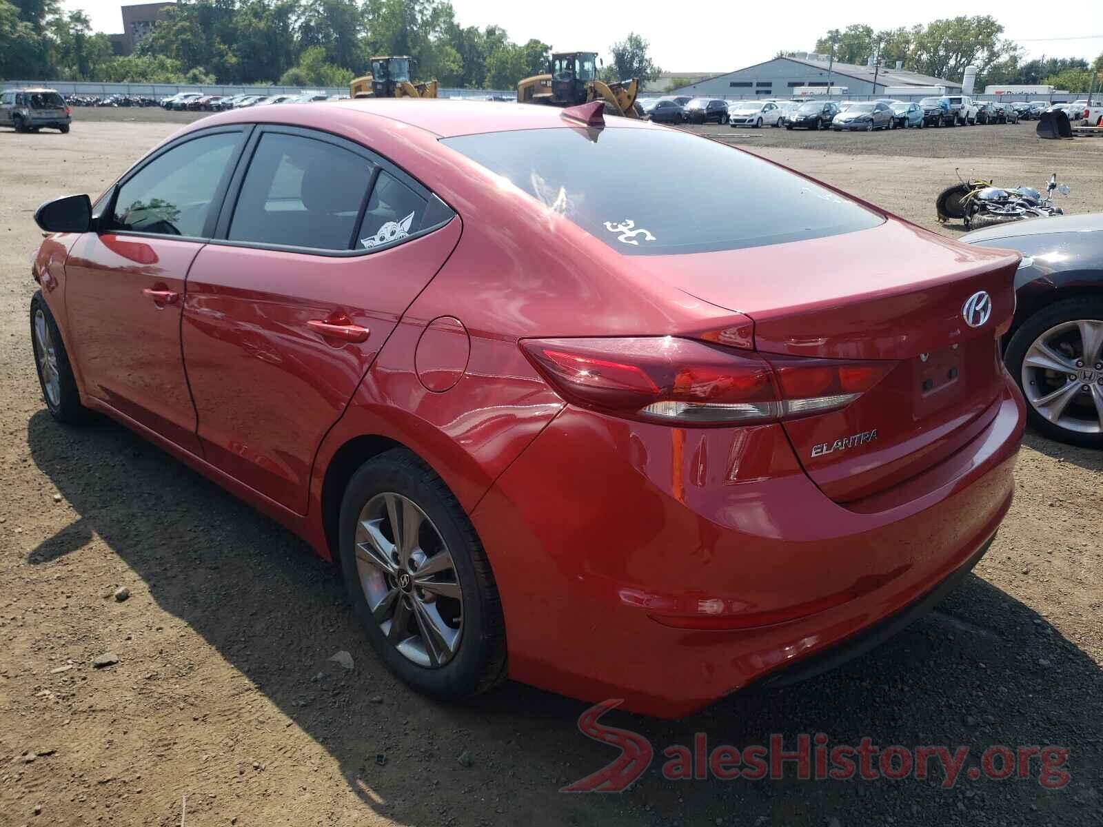 5NPD84LF5JH237587 2018 HYUNDAI ELANTRA