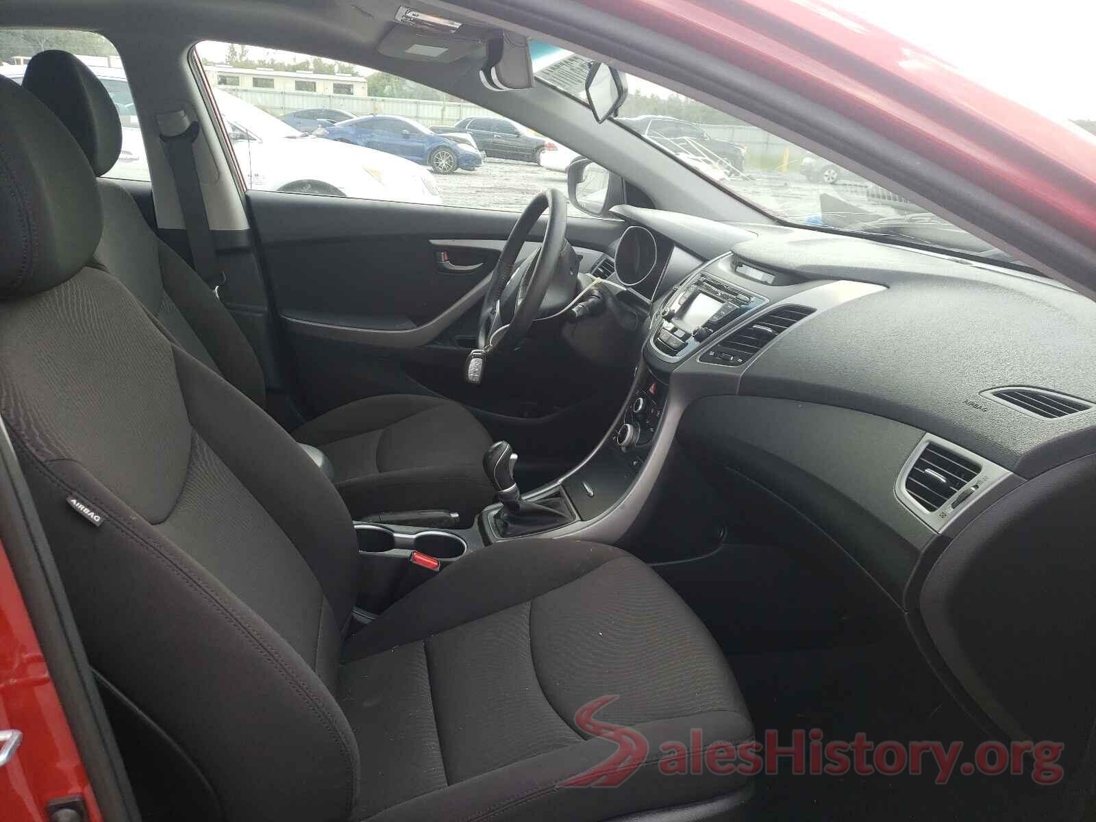 KMHDH4AE6GU629045 2016 HYUNDAI ELANTRA