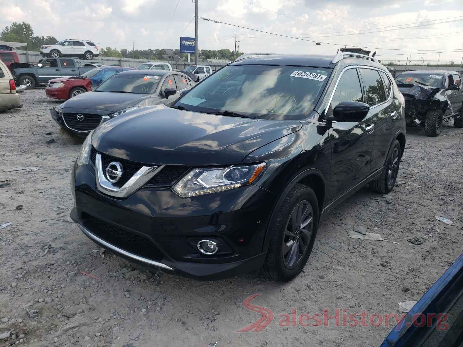 5N1AT2MT2GC852575 2016 NISSAN ROGUE