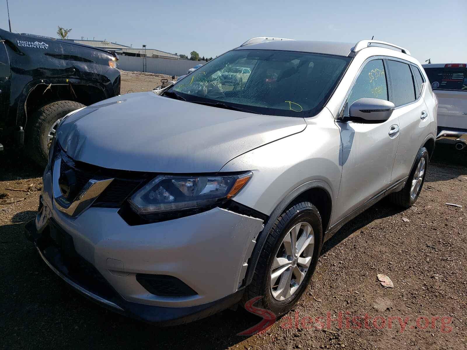 KNMAT2MV6GP693543 2016 NISSAN ROGUE