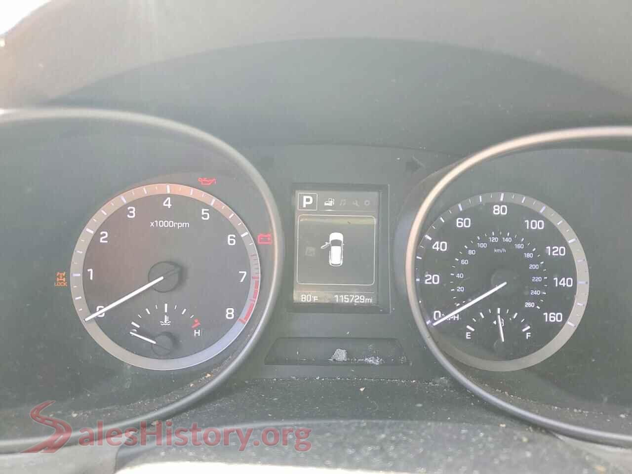 2018 HYUNDAI SANTA FE VIN 5NMZTDLB9JH083495, interior center console