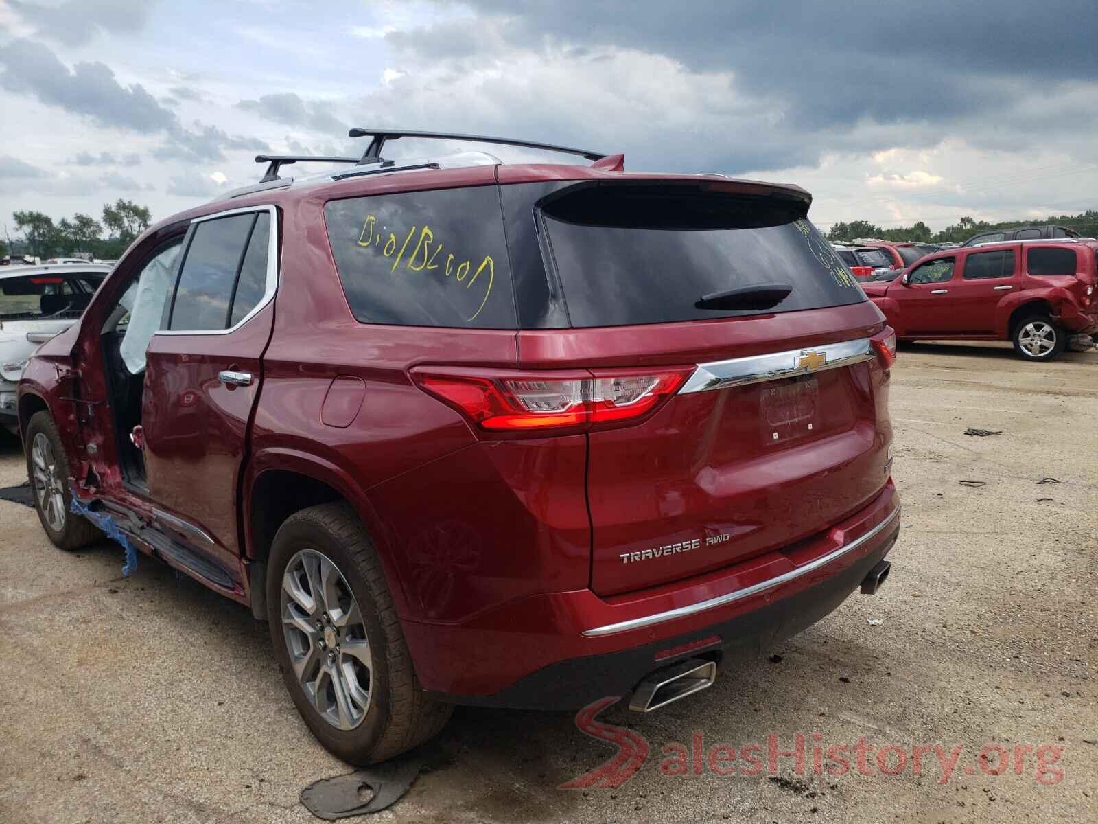 1GNEVJKW5JJ216332 2018 CHEVROLET TRAVERSE