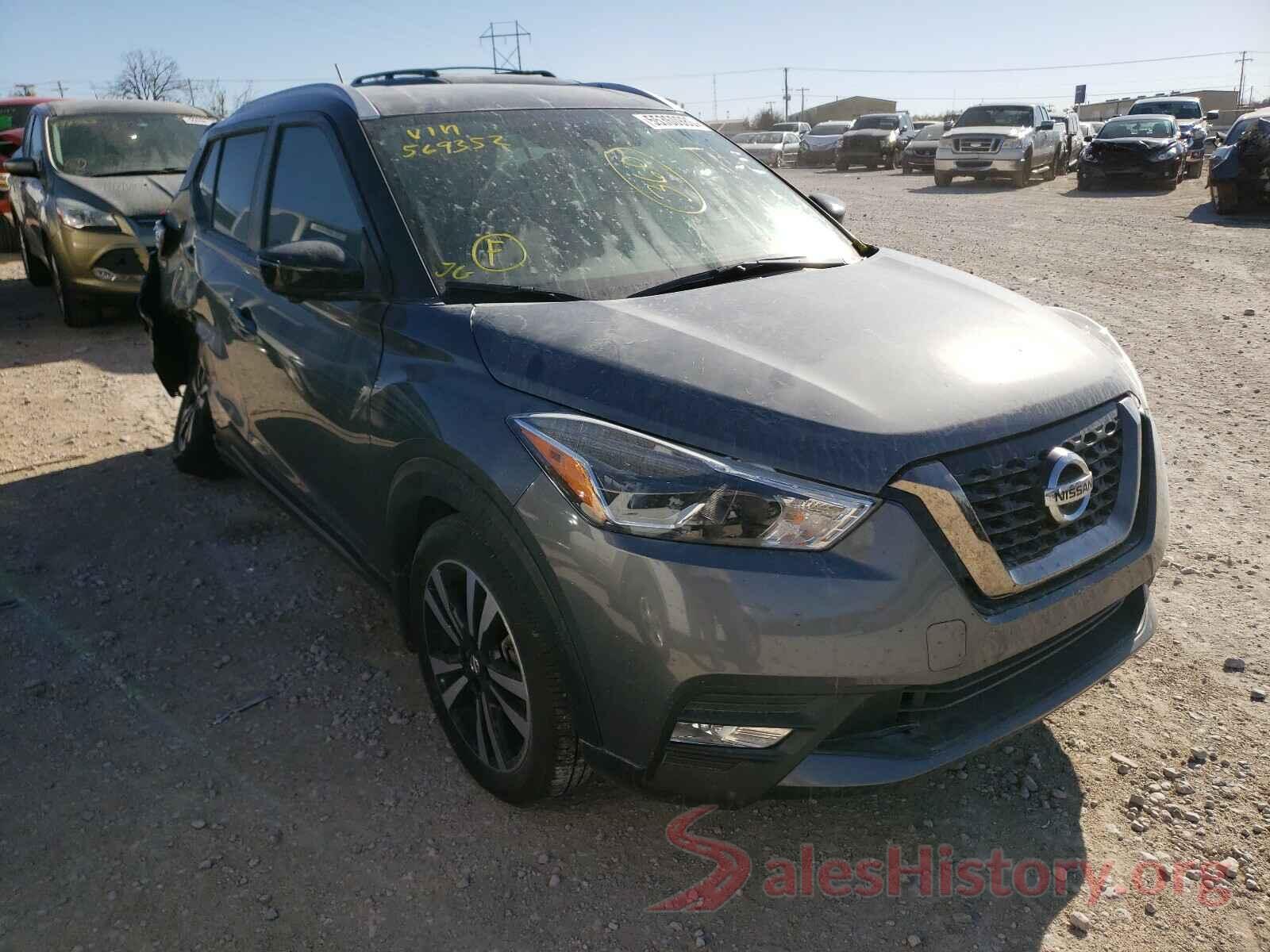 3N1CP5CU6KL569352 2019 NISSAN KICKS