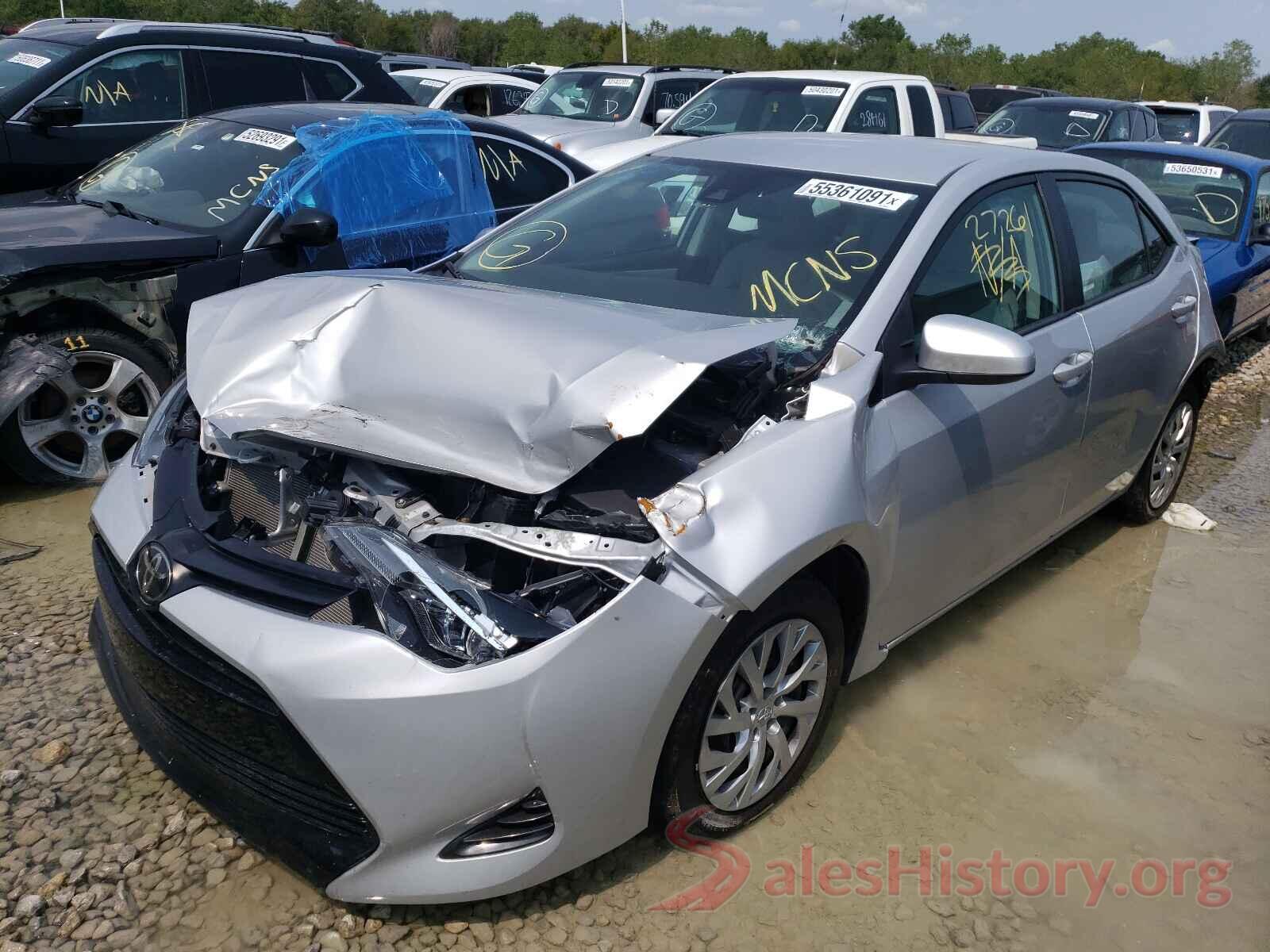 2T1BURHE7KC209858 2019 TOYOTA COROLLA