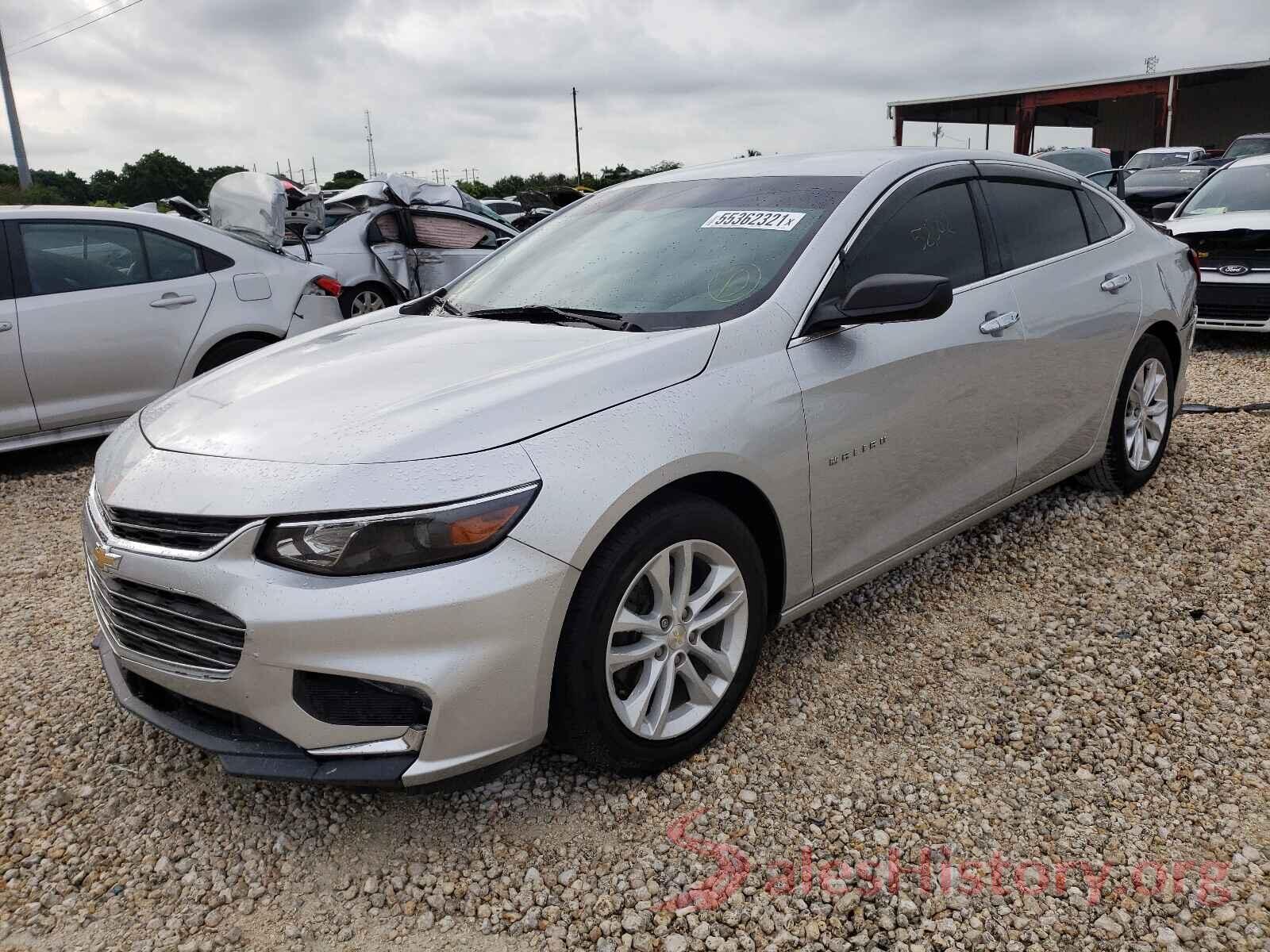 1G1ZB5ST8HF143334 2017 CHEVROLET MALIBU