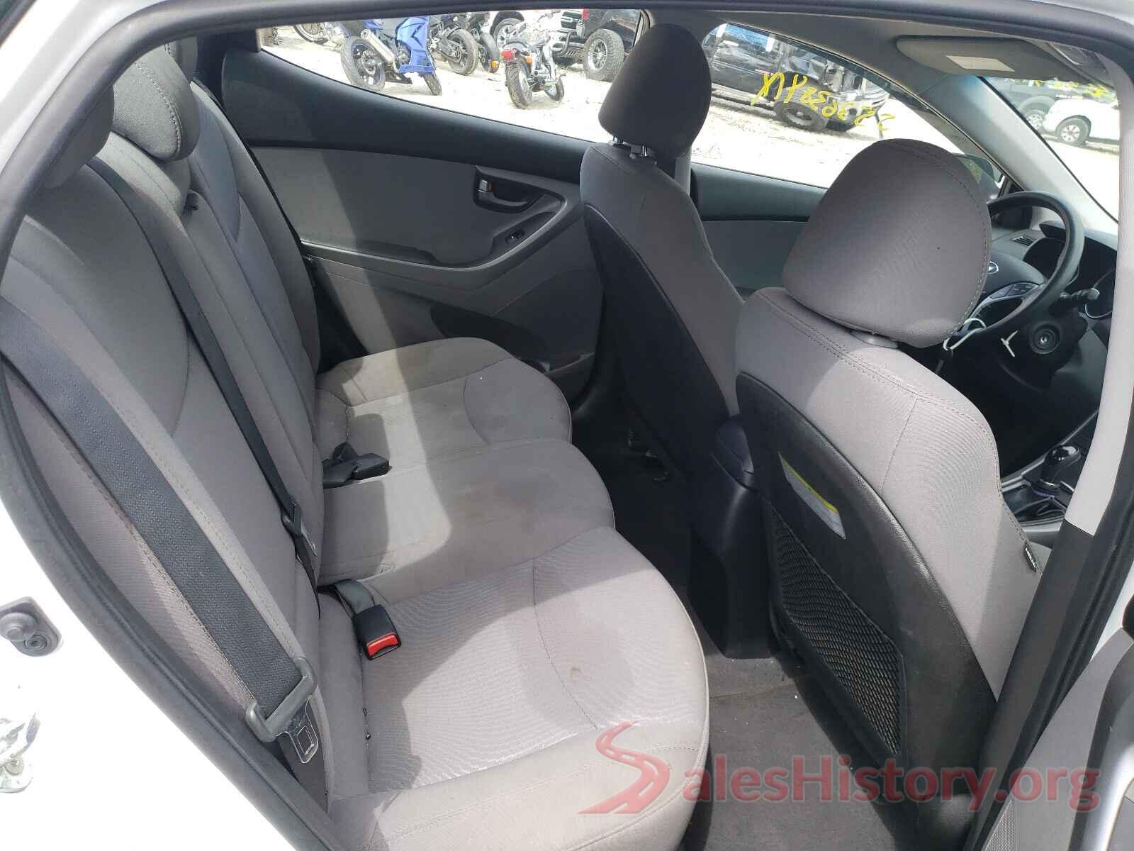 5NPDH4AE2GH742750 2016 HYUNDAI ELANTRA