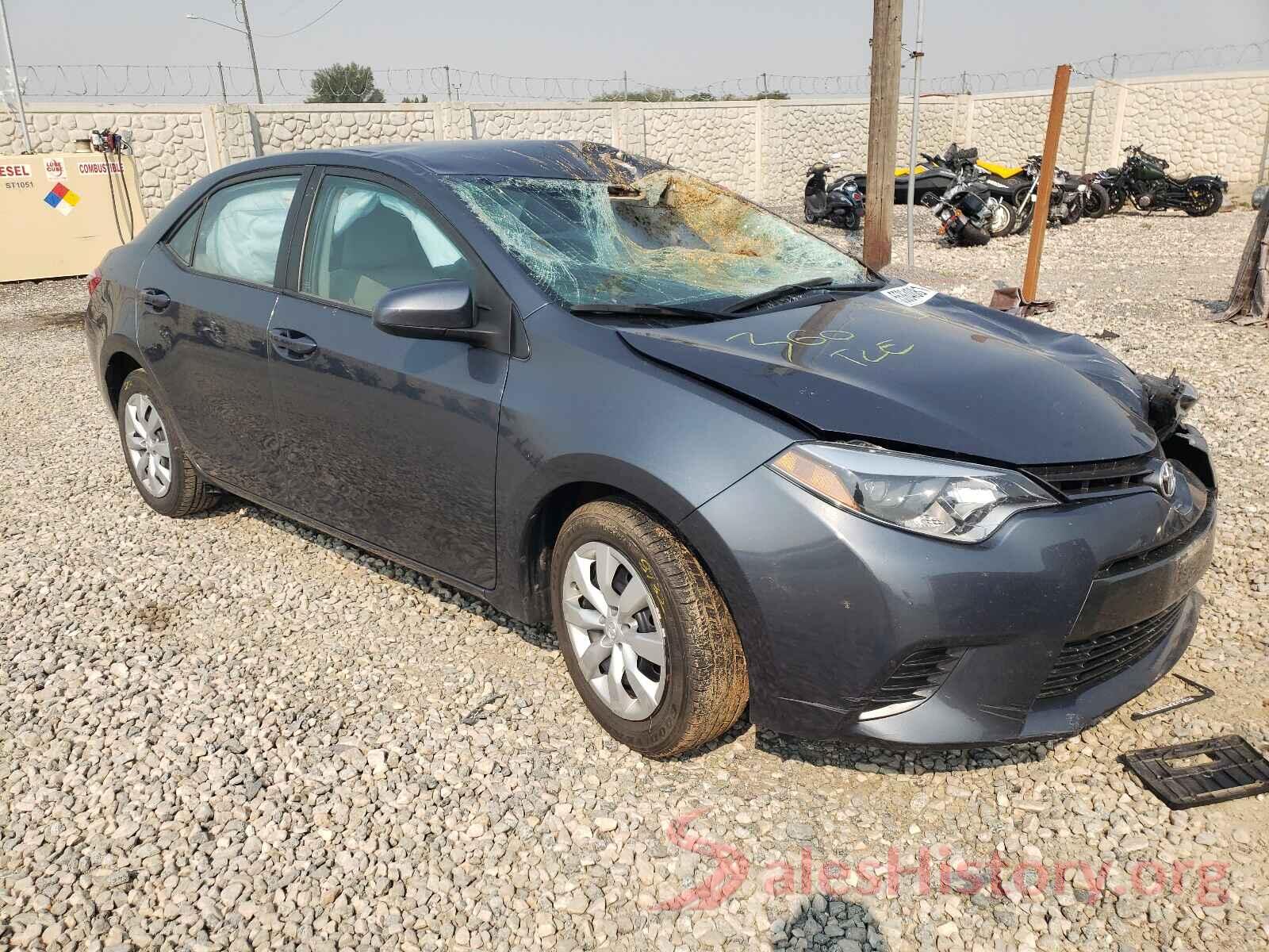 2T1BURHE1GC638744 2016 TOYOTA COROLLA