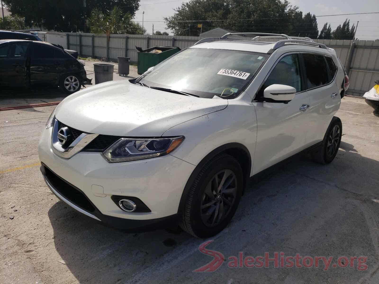 5N1AT2MT1GC840675 2016 NISSAN ROGUE