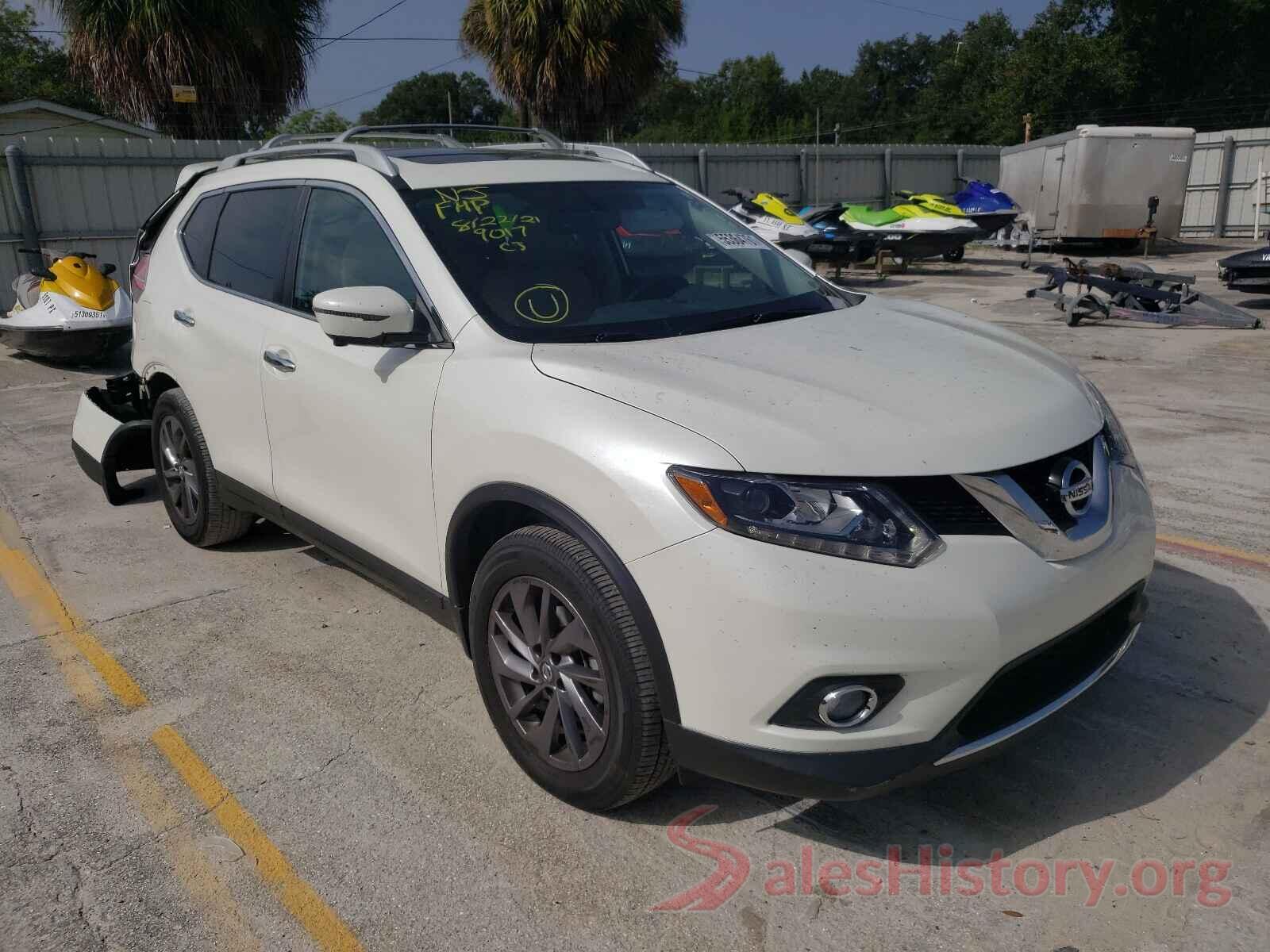 5N1AT2MT1GC840675 2016 NISSAN ROGUE