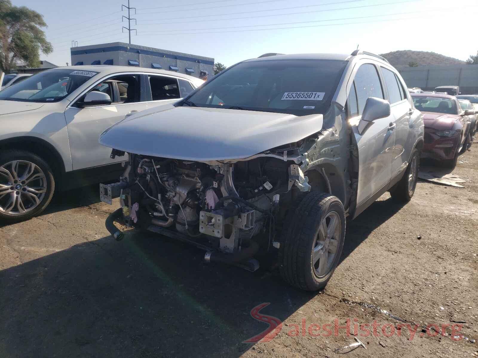 3GNCJPSBXKL261618 2019 CHEVROLET TRAX