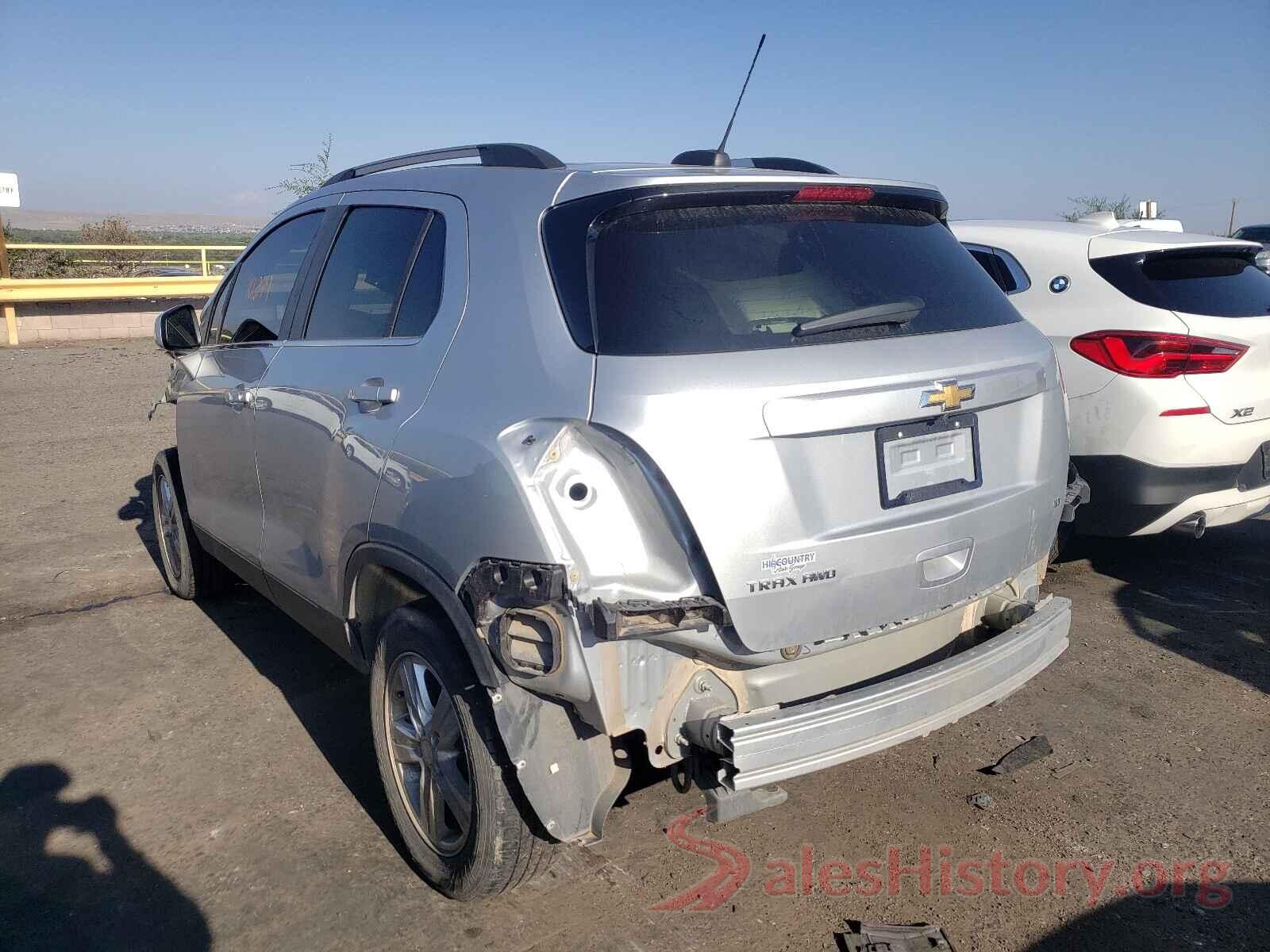 3GNCJPSBXKL261618 2019 CHEVROLET TRAX