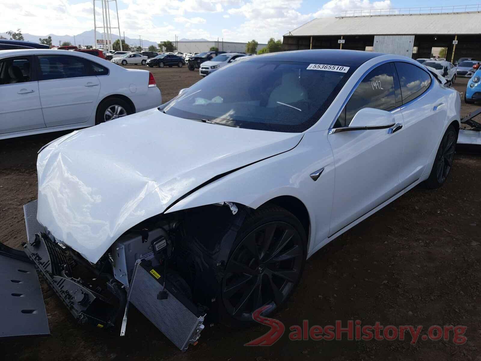 5YJSA1E2XLF415208 2020 TESLA MODEL S