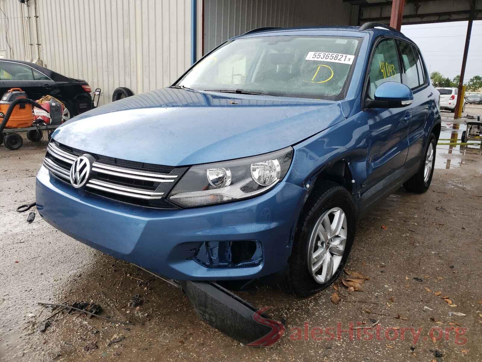 WVGAV7AX7HK037598 2017 VOLKSWAGEN TIGUAN