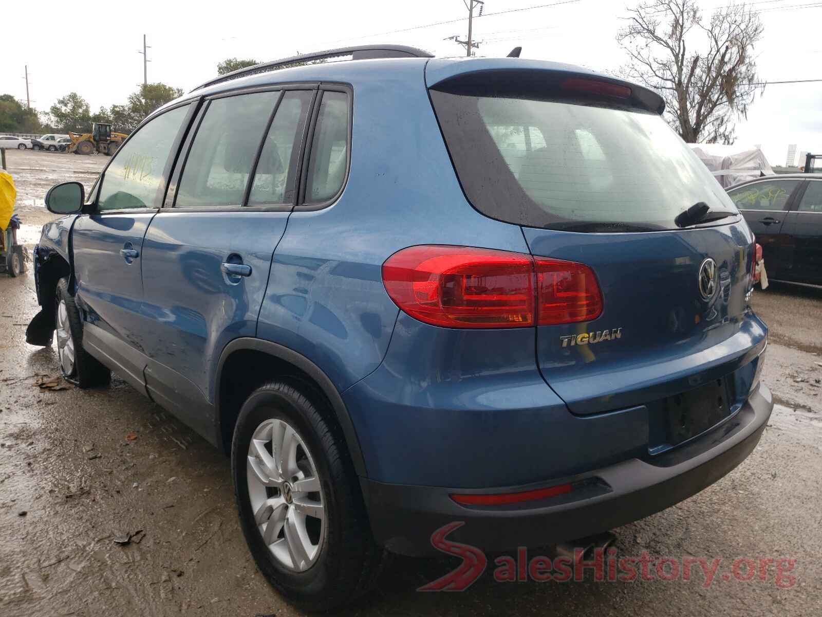 WVGAV7AX7HK037598 2017 VOLKSWAGEN TIGUAN