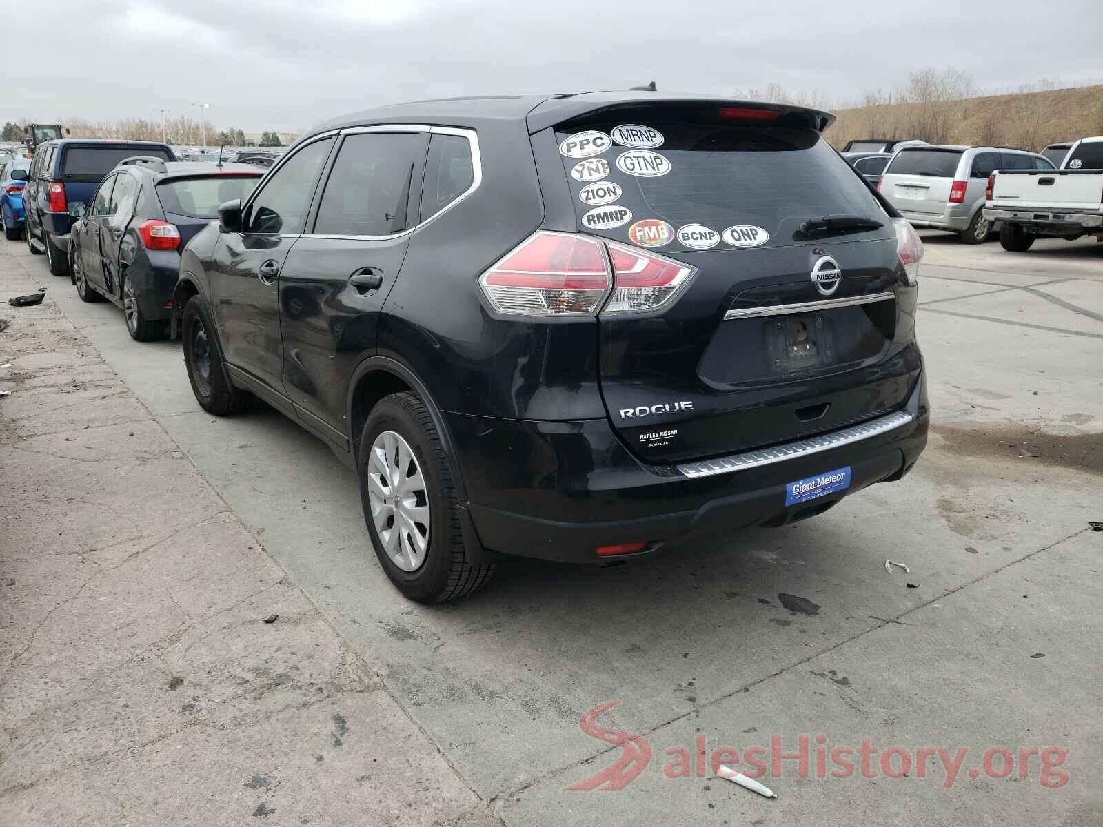 5N1AT2MT5GC910078 2016 NISSAN ROGUE