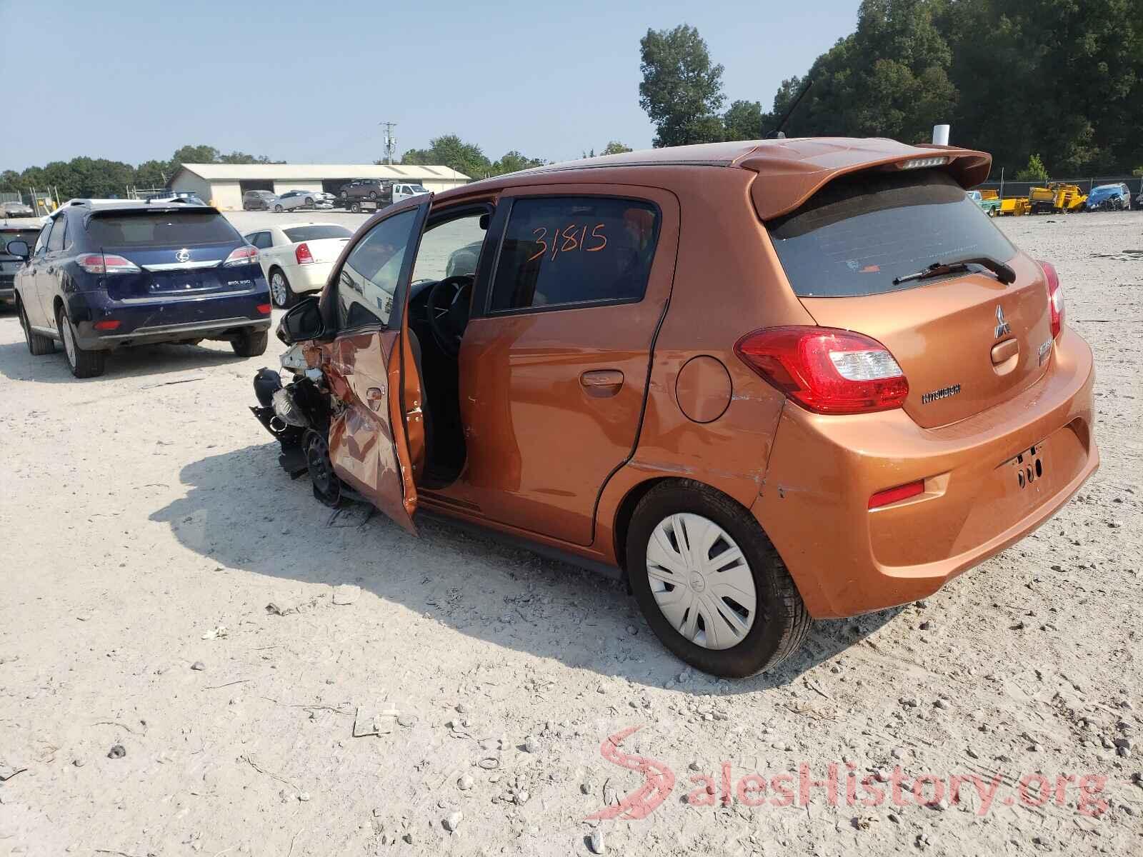 ML32A3HJXHH018722 2017 MITSUBISHI MIRAGE