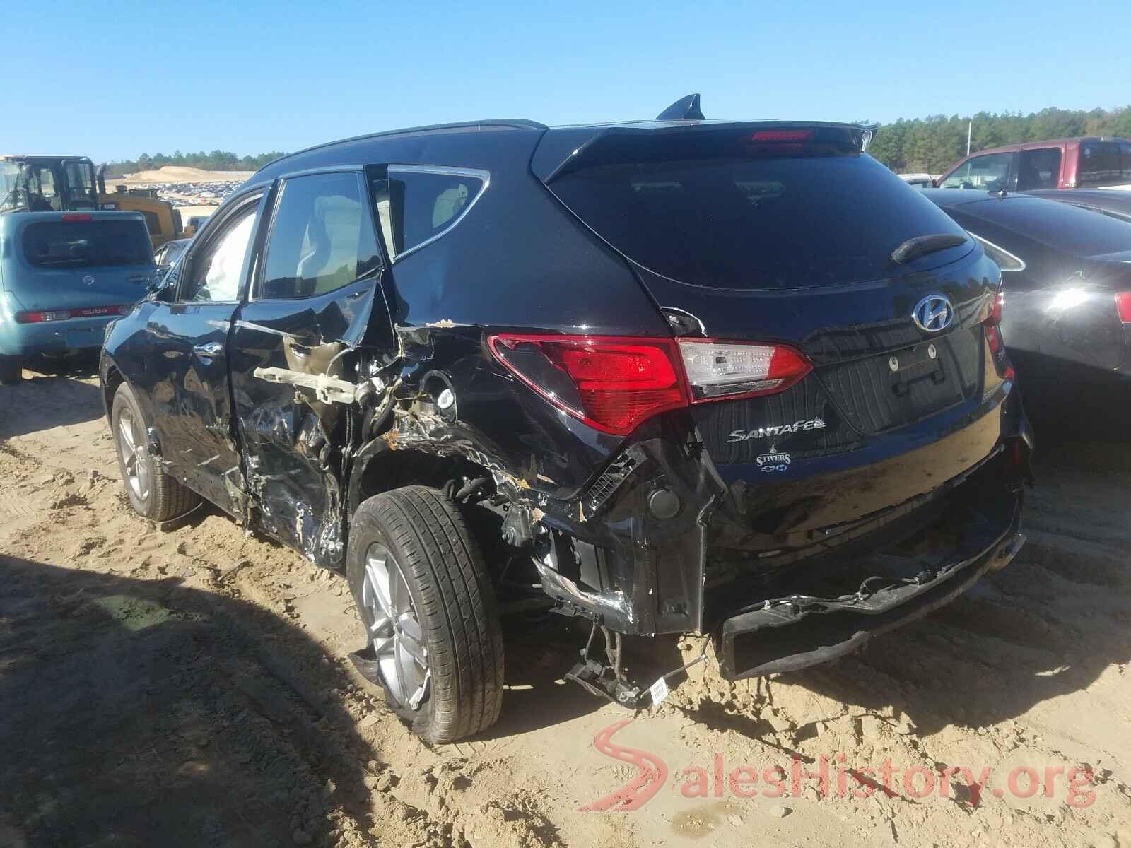 5NMZU3LB2JH059563 2018 HYUNDAI SANTA FE