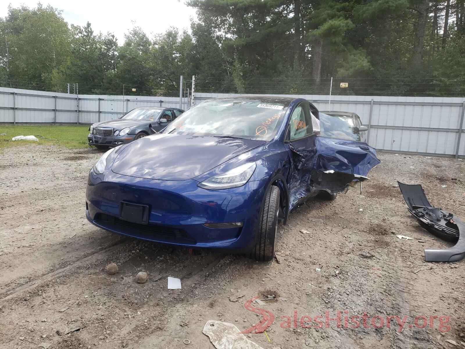 5YJYGDEE4MF195425 2021 TESLA MODEL Y