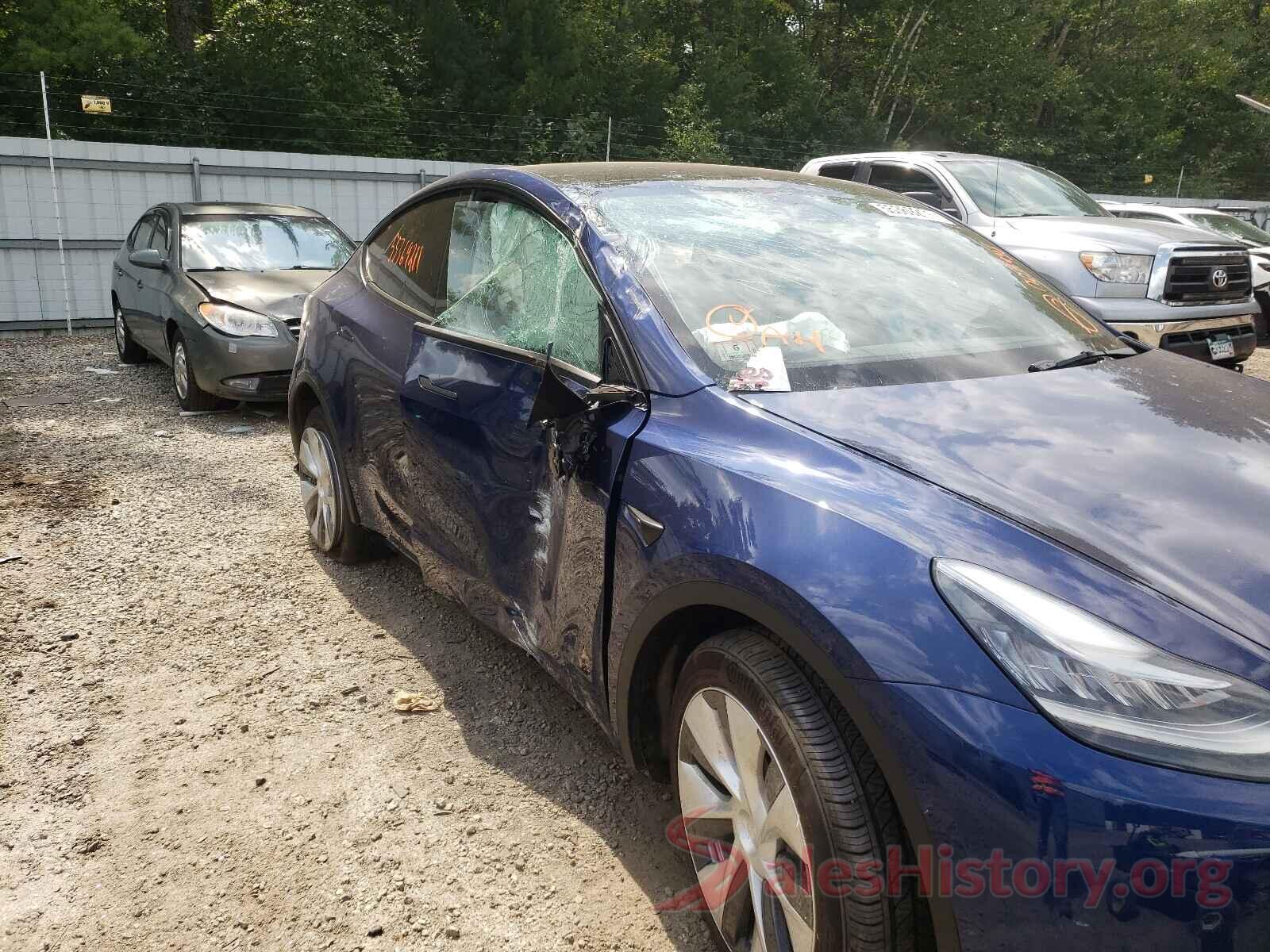 5YJYGDEE4MF195425 2021 TESLA MODEL Y