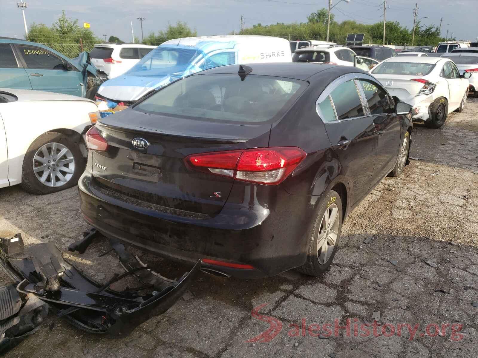 3KPFL4A7XJE221893 2018 KIA FORTE