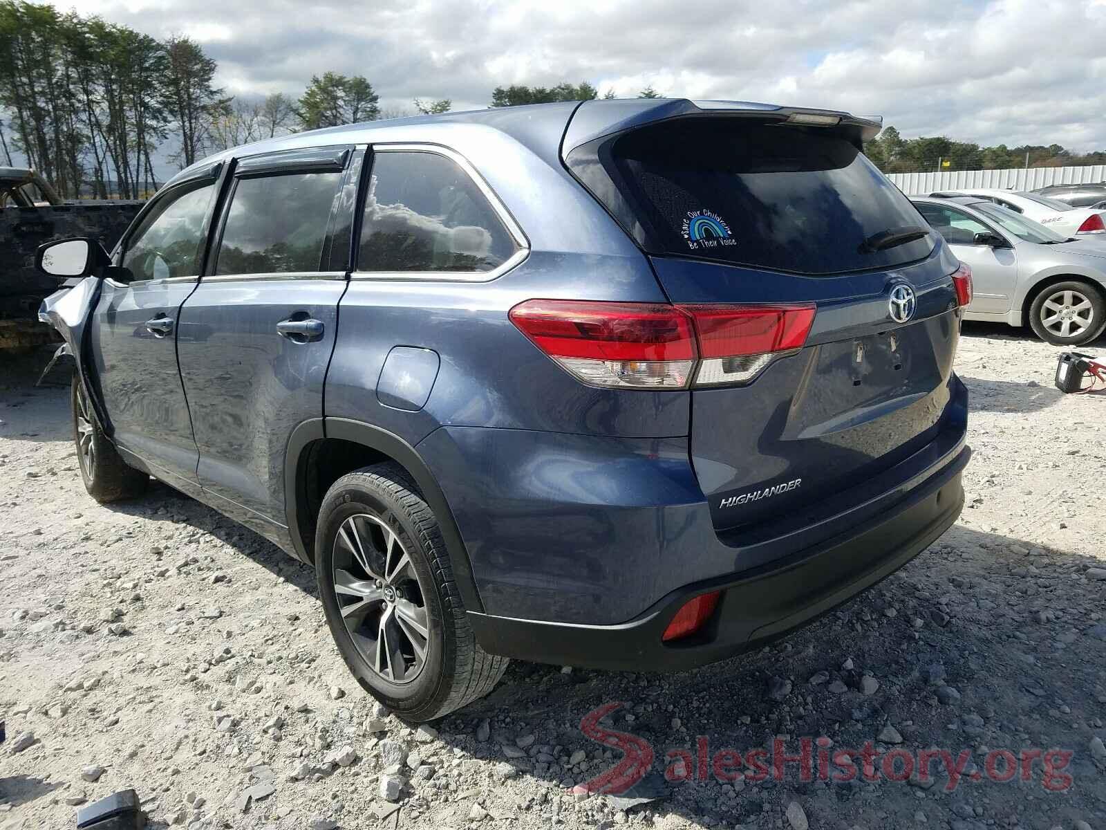 5TDZZRFH0HS220424 2017 TOYOTA HIGHLANDER