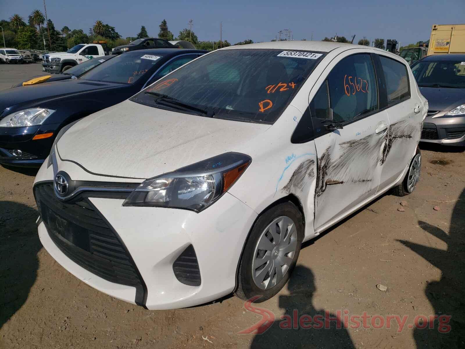 VNKKTUD31GA056651 2016 TOYOTA YARIS