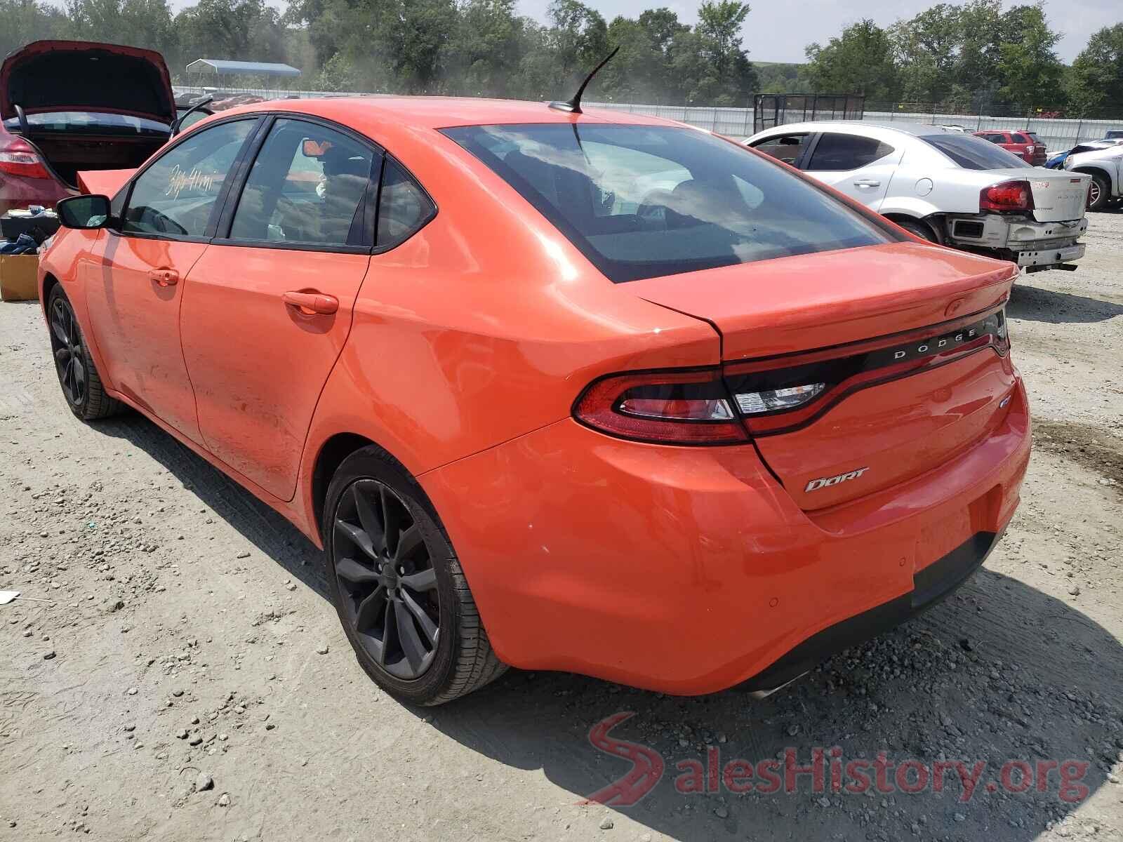 1C3CDFGB3GD791174 2016 DODGE DART