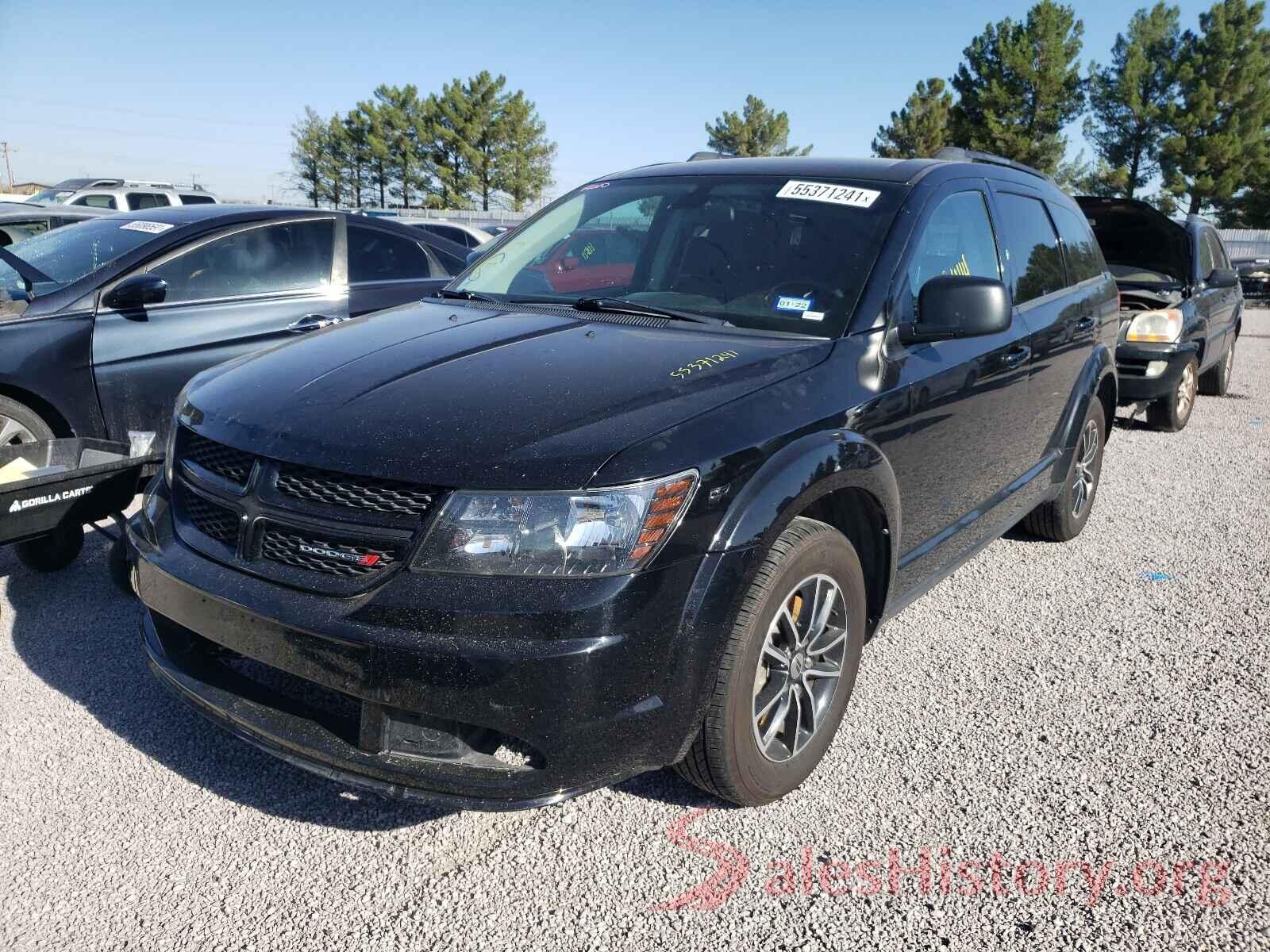 3C4PDCAB1JT294730 2018 DODGE JOURNEY