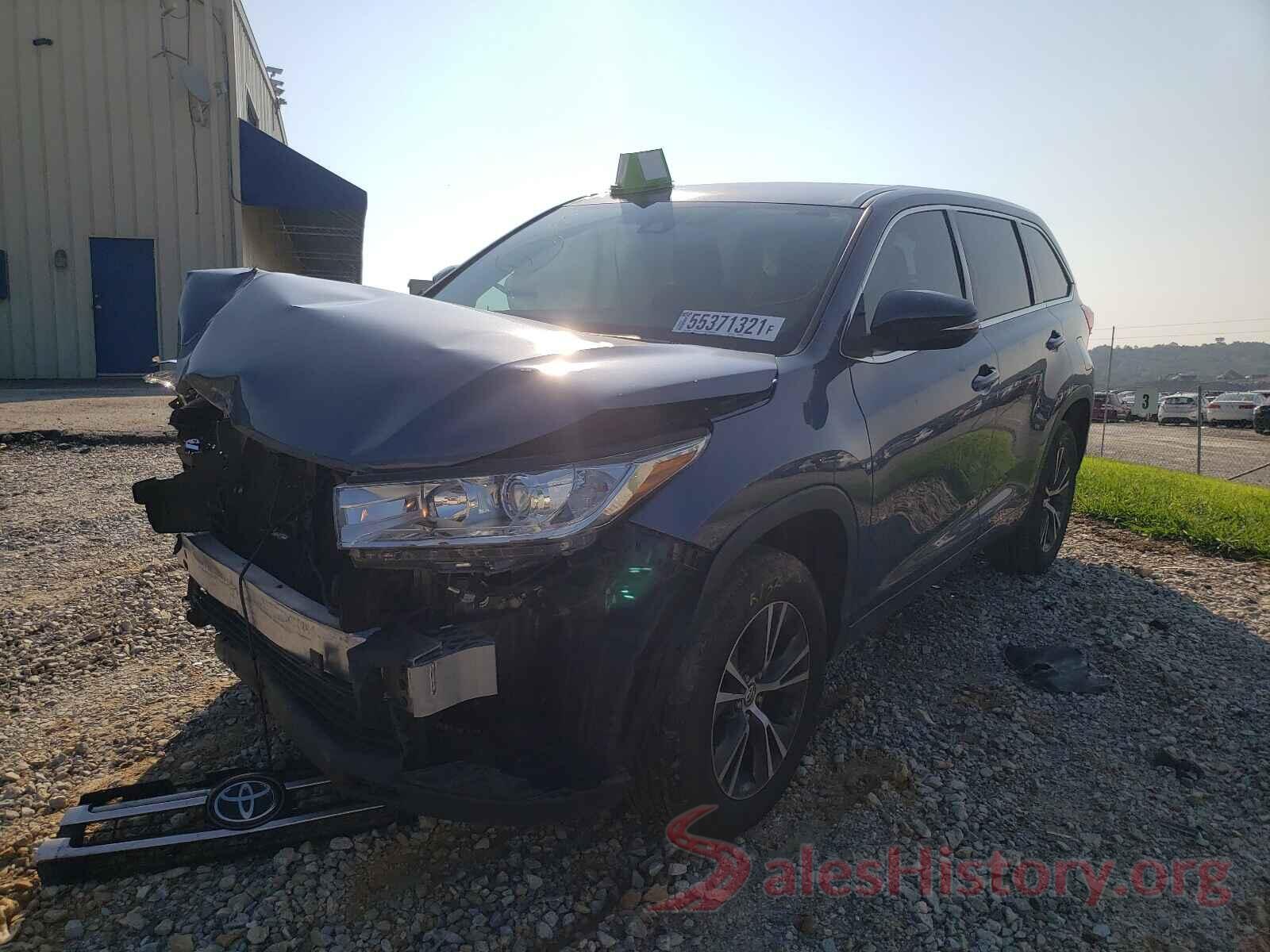 5TDZARFH3HS031659 2017 TOYOTA HIGHLANDER