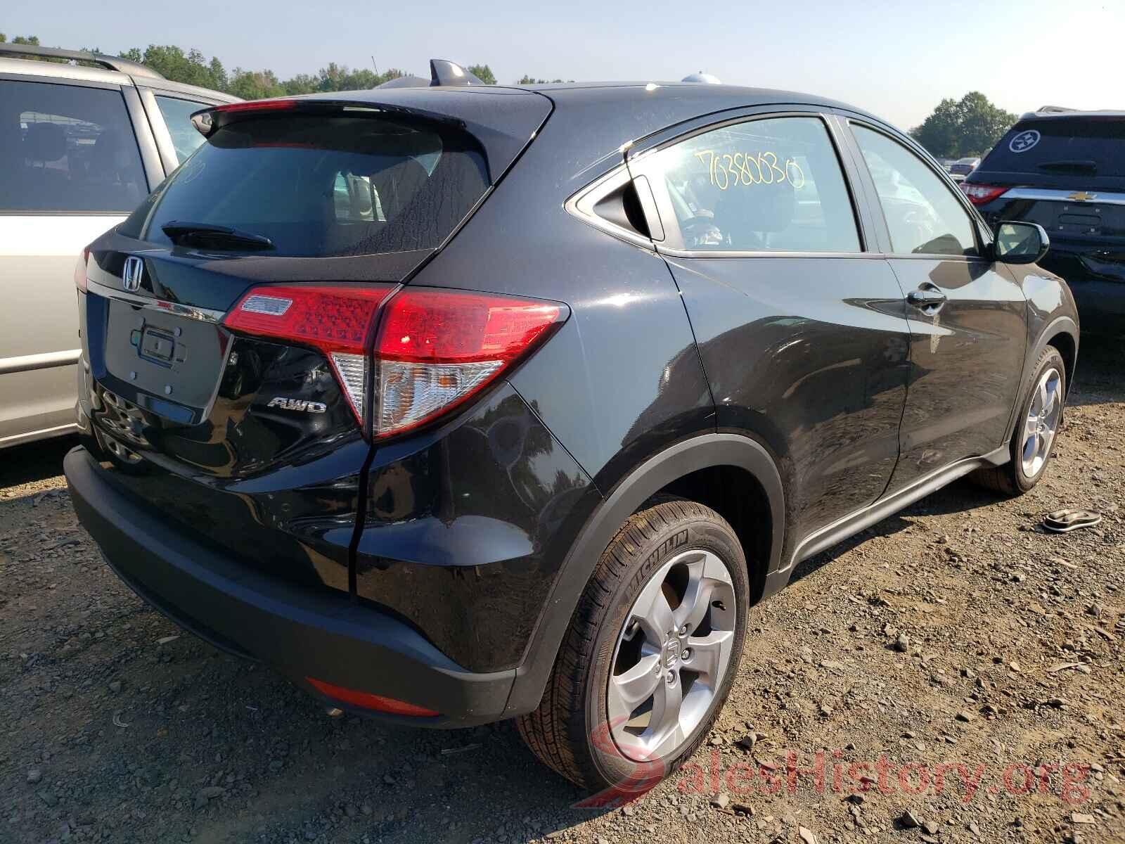 3CZRU6H36MM741022 2021 HONDA HR-V