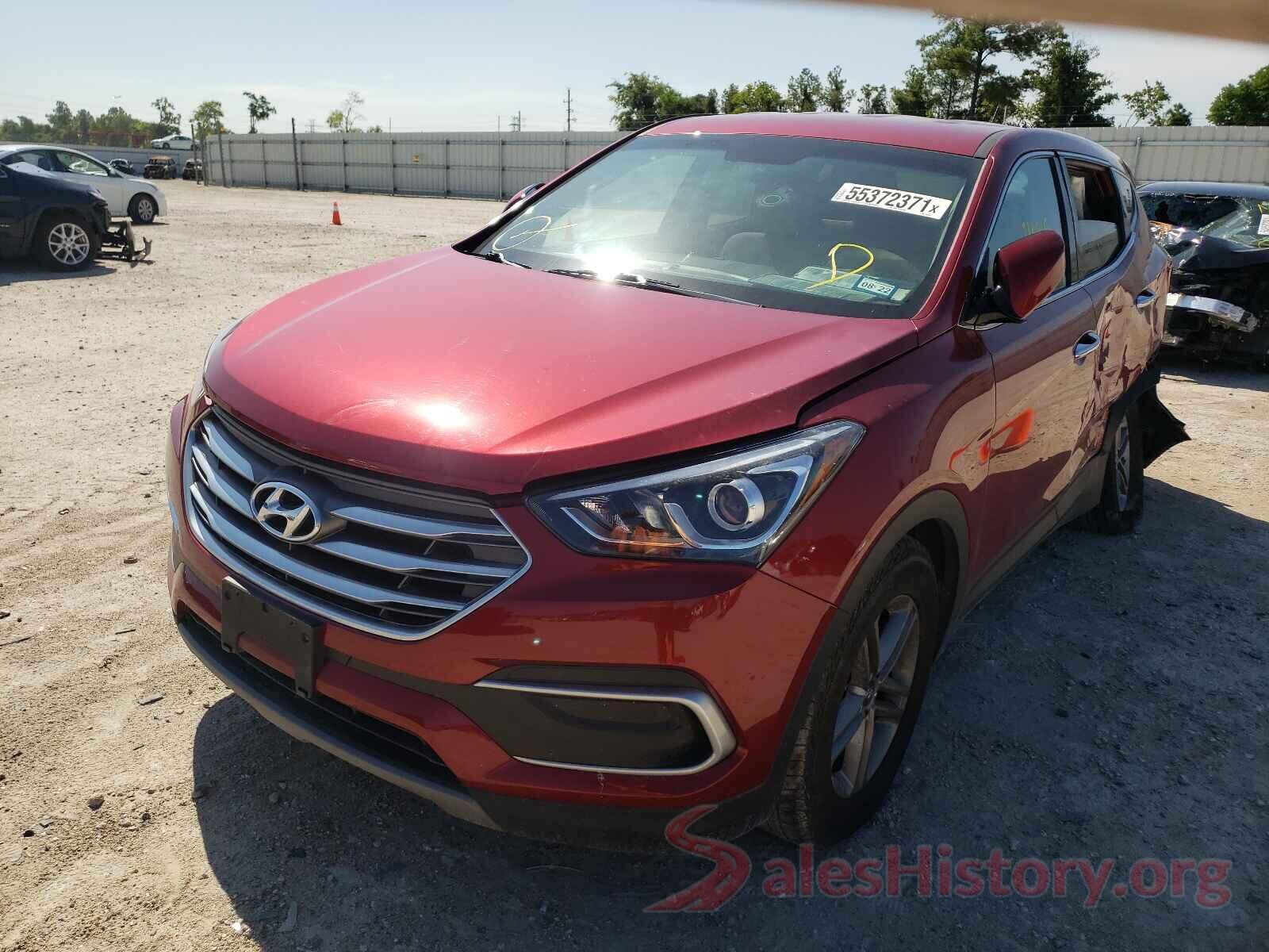 5XYZTDLB7JG556210 2018 HYUNDAI SANTA FE