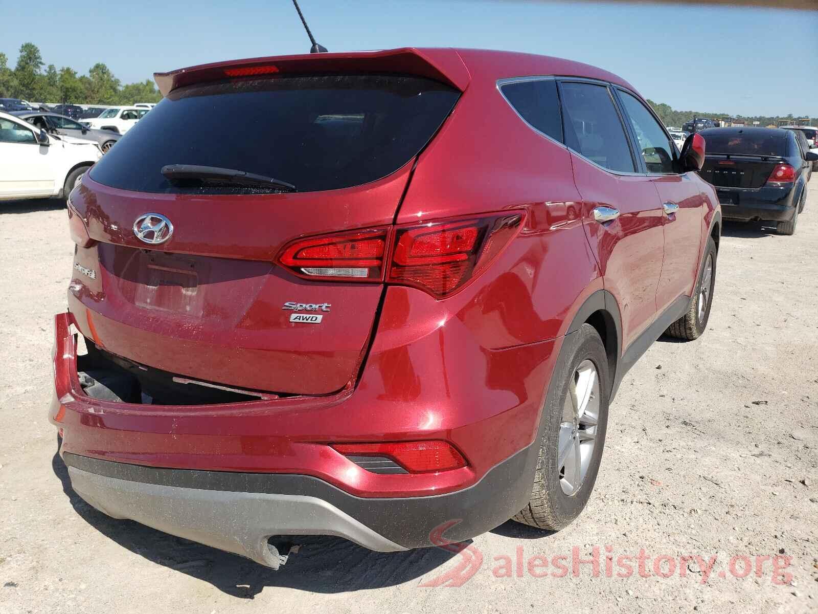 5XYZTDLB7JG556210 2018 HYUNDAI SANTA FE