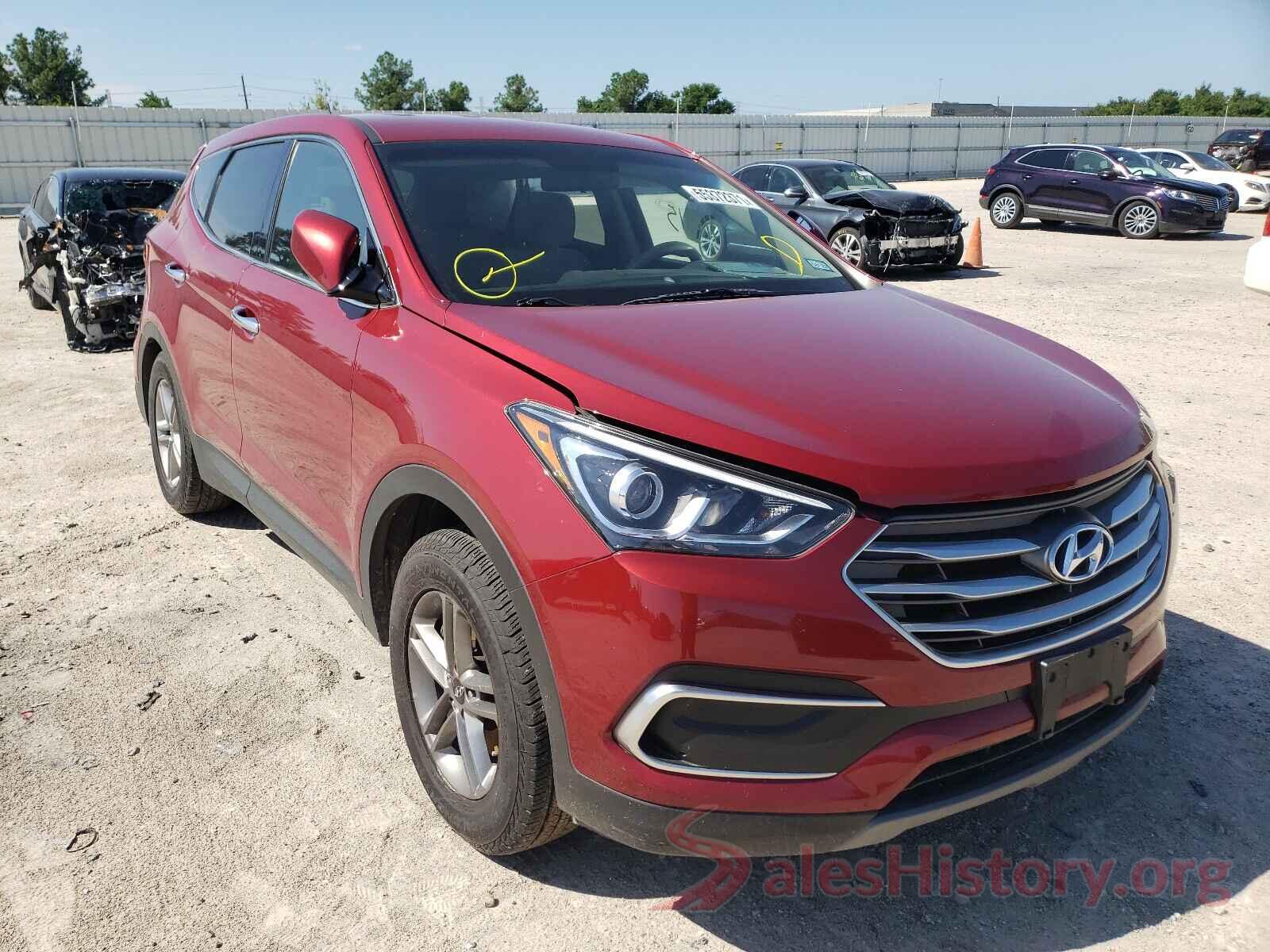 5XYZTDLB7JG556210 2018 HYUNDAI SANTA FE