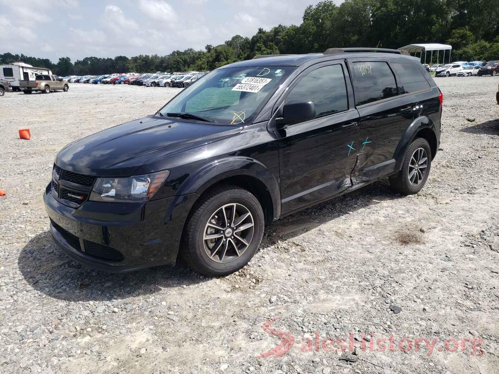 3C4PDCAB3JT157482 2018 DODGE JOURNEY