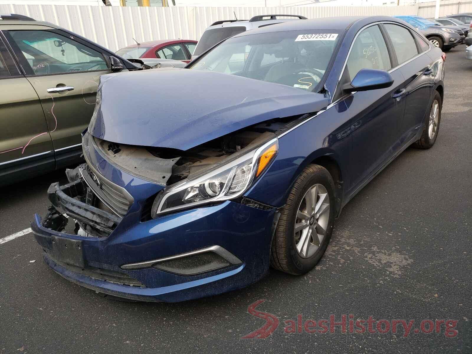 5NPE24AF4HH587974 2017 HYUNDAI SONATA