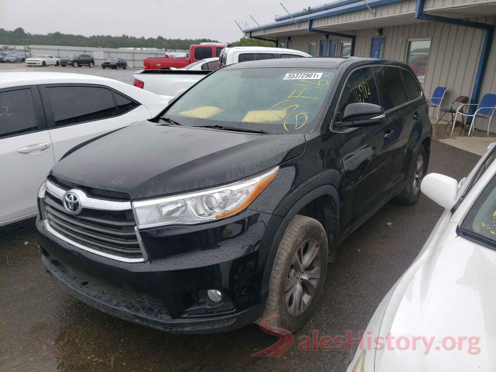 5TDZKRFH3GS169732 2016 TOYOTA HIGHLANDER