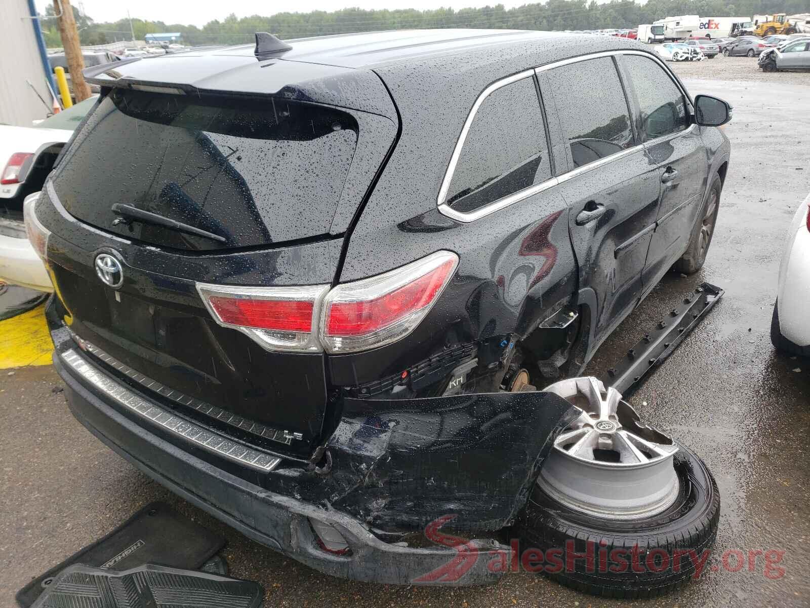 5TDZKRFH3GS169732 2016 TOYOTA HIGHLANDER