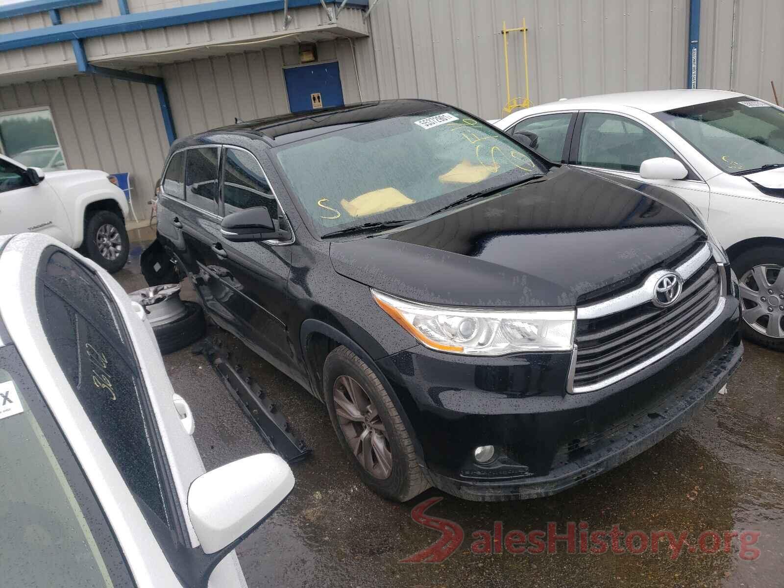 5TDZKRFH3GS169732 2016 TOYOTA HIGHLANDER