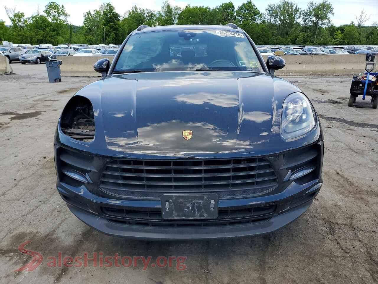 2020 PORSCHE MACAN VIN WP1AA2A59LLB05564, rear view