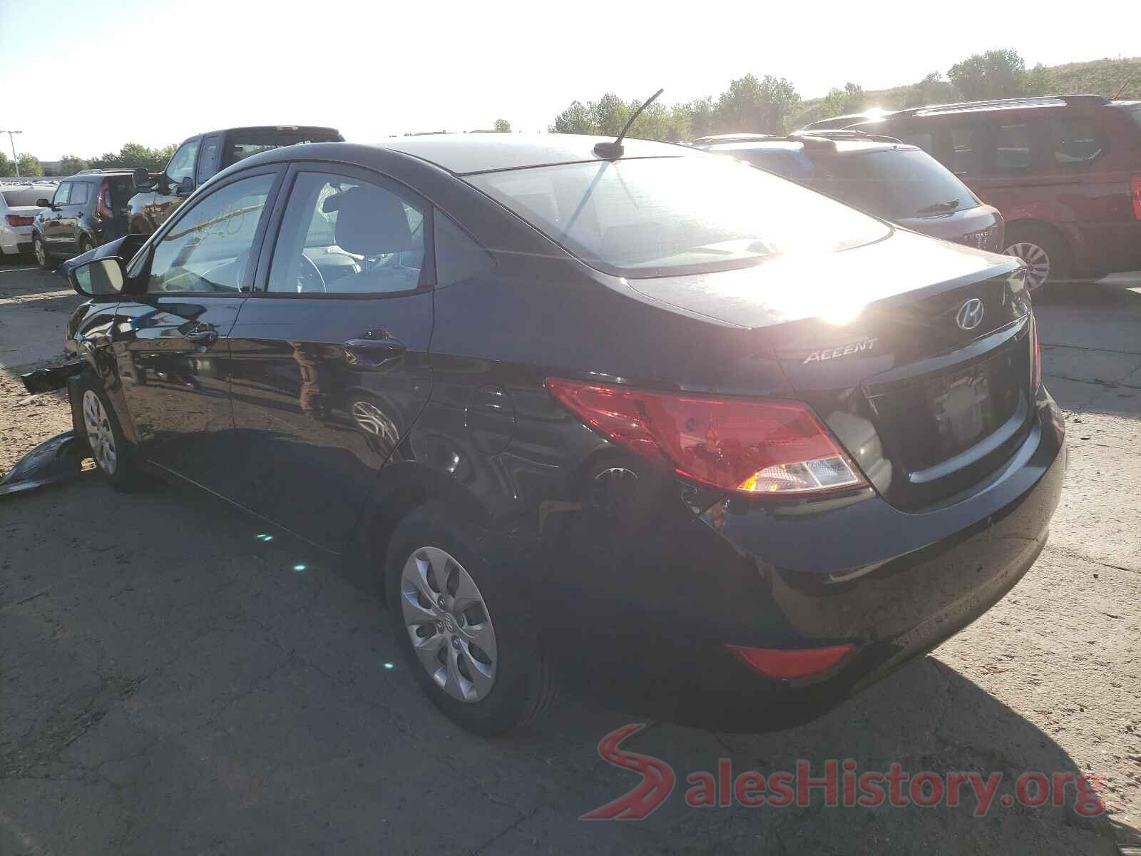 KMHCT4AE9GU055485 2016 HYUNDAI ACCENT