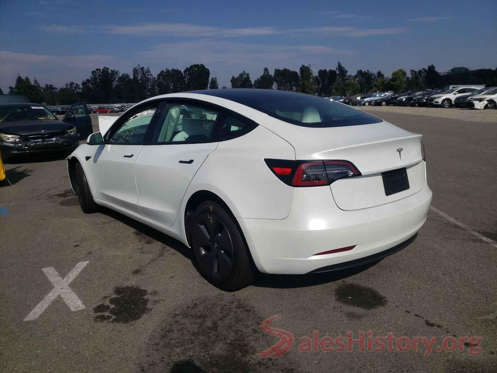 5YJ3E1EA3MF877885 2021 TESLA MODEL 3