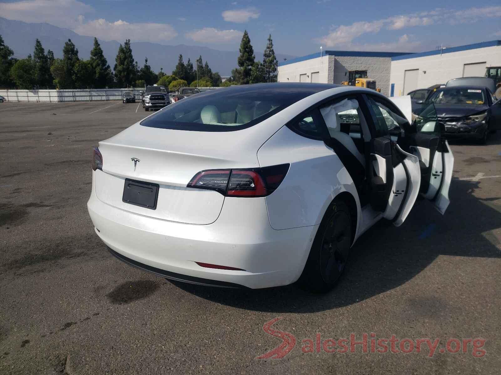 5YJ3E1EA3MF877885 2021 TESLA MODEL 3