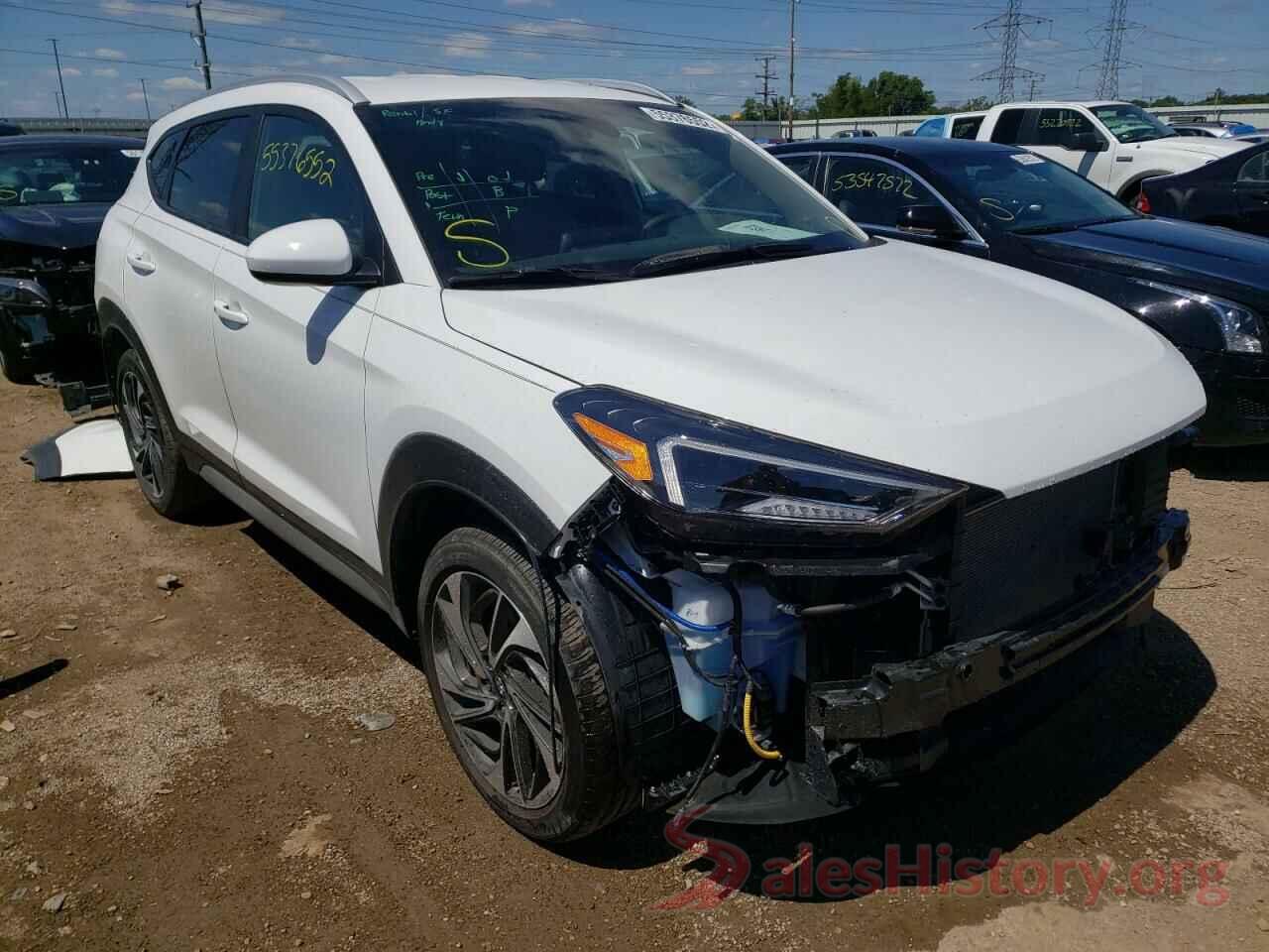 KM8J3CAL1KU989407 2019 HYUNDAI TUCSON