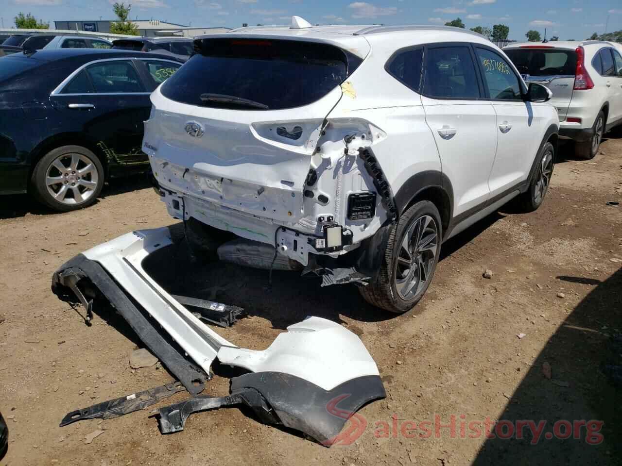 KM8J3CAL1KU989407 2019 HYUNDAI TUCSON